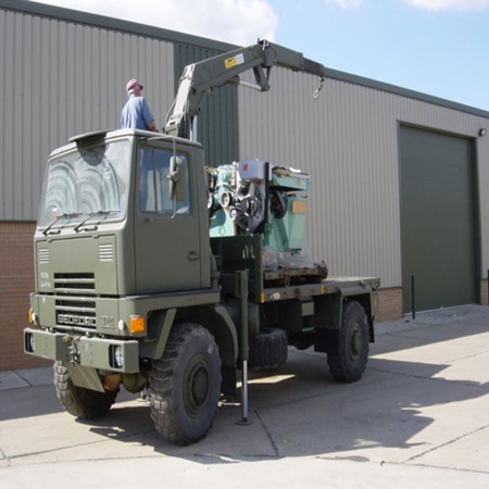 Used Bedford TM 4x4 Cargo with Atlas Crane - 11526 for sale in good condition